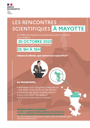 Invitation aux rencontres scientifique à Mayotte